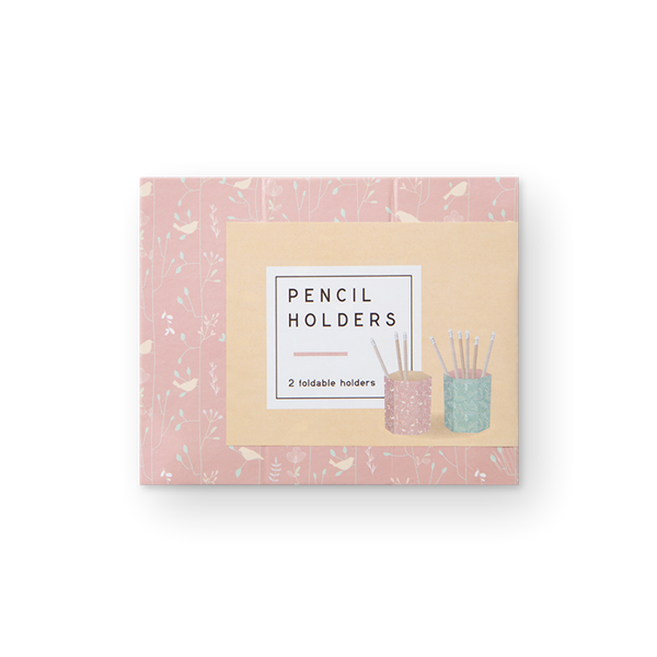 PENCIL HOLDERS — 2 FOLDABLE HOLDERS