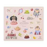 160 STICKERS PRINCESS