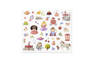 160 STICKERS PRINCESS