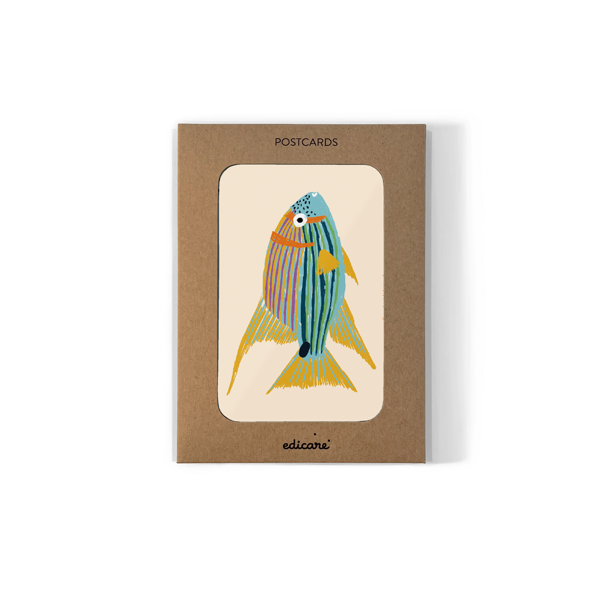 Postcard — Fishes  Series