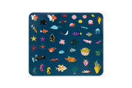 160 STICKERS COLOURFUL FISH