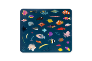 160 Stickers colourful fish