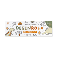 DESENROLA - OS DINOSSAUROS (rolo de colorir)