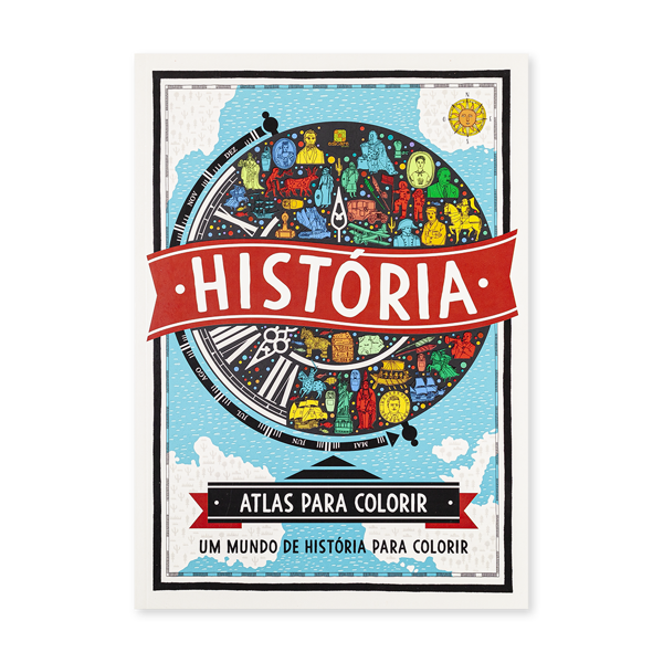 HISTÓRIA — ATLAS PARA COLORIR