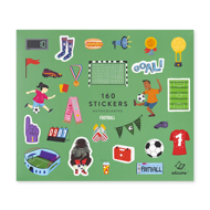 160 STICKERS FOOTBALL