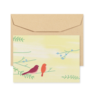 POSTCARD - WELCOME, BABY! - BIRDS II